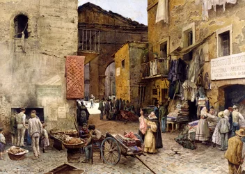 Route par le Porticus Octaviae, 1888